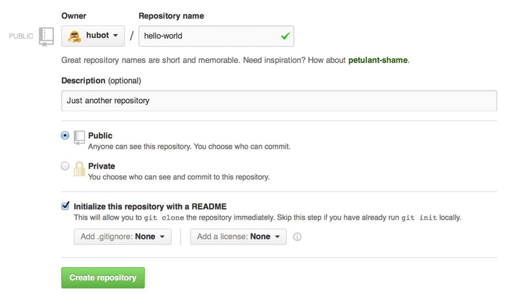 GitHub Screenshot