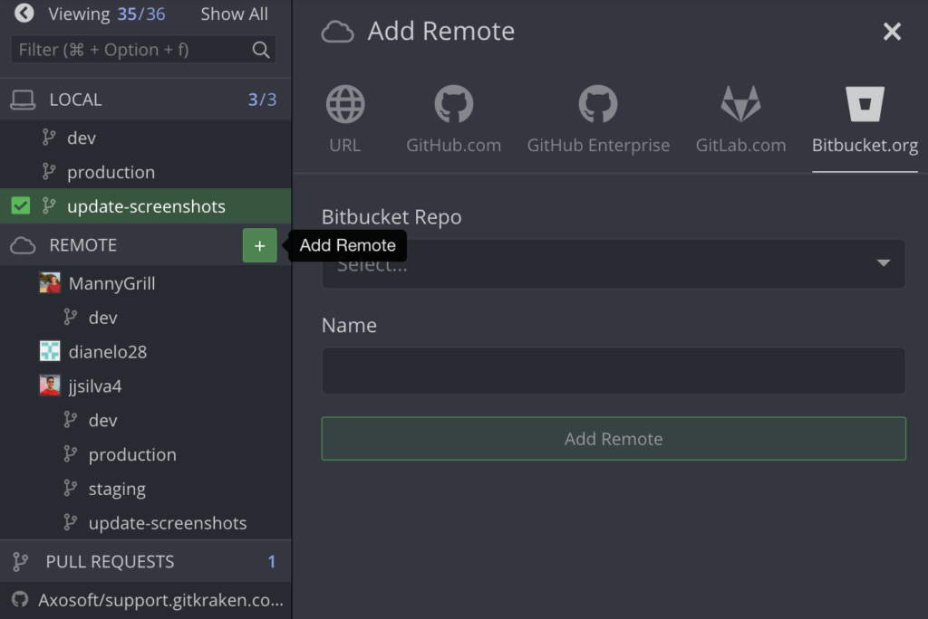 Bitbucket Integrations Using Bitbucket with GitKraken Git Client