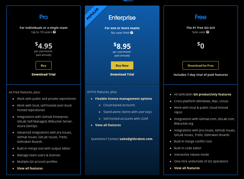 gitkraken-vs-tower-pricing