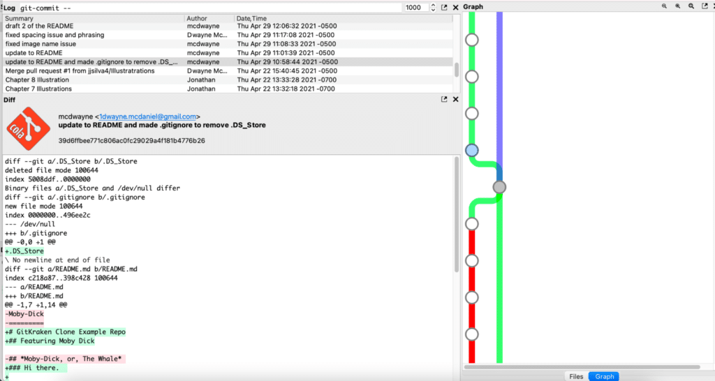 git-cola-commit-graph