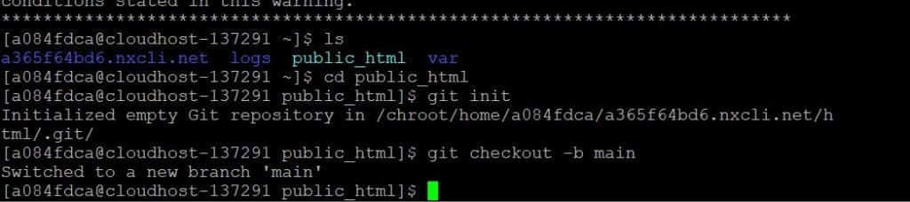 github-wordpress-git-checkout-main-branch