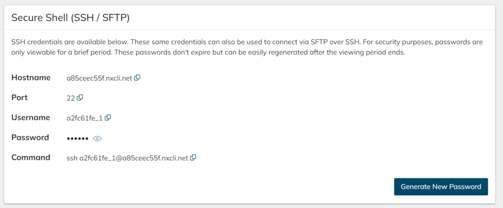 wordpress-github-ssh-credentials