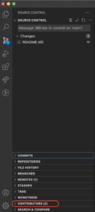 Using Git with VS Code