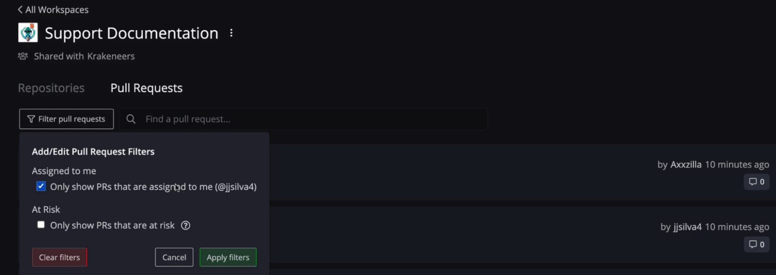 GitKraken Client v8.4: Team Workspaces + Pull Request View