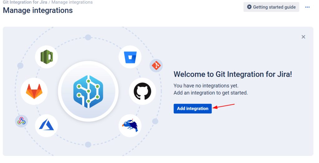 Adding Integration in Git Integration for Jira