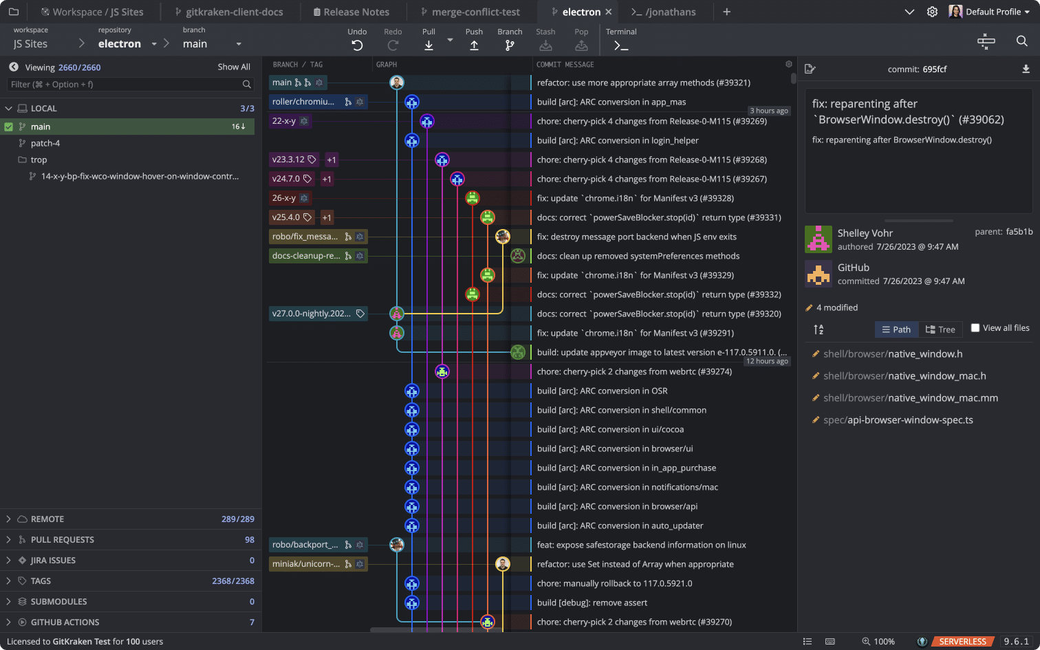 GitKraken Client - Git GUI for Public Sector Software Developers