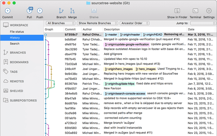 Sourcetree Git GUI for Public Sector Software Developers