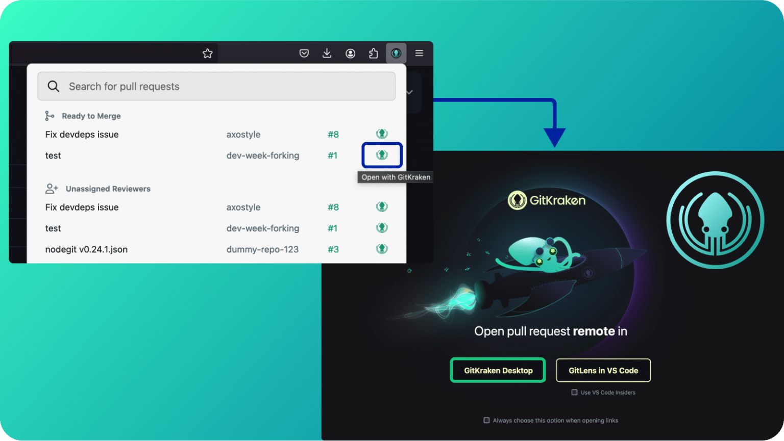 GitKraken Browser Extension