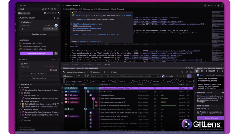 GitLens Pro Features