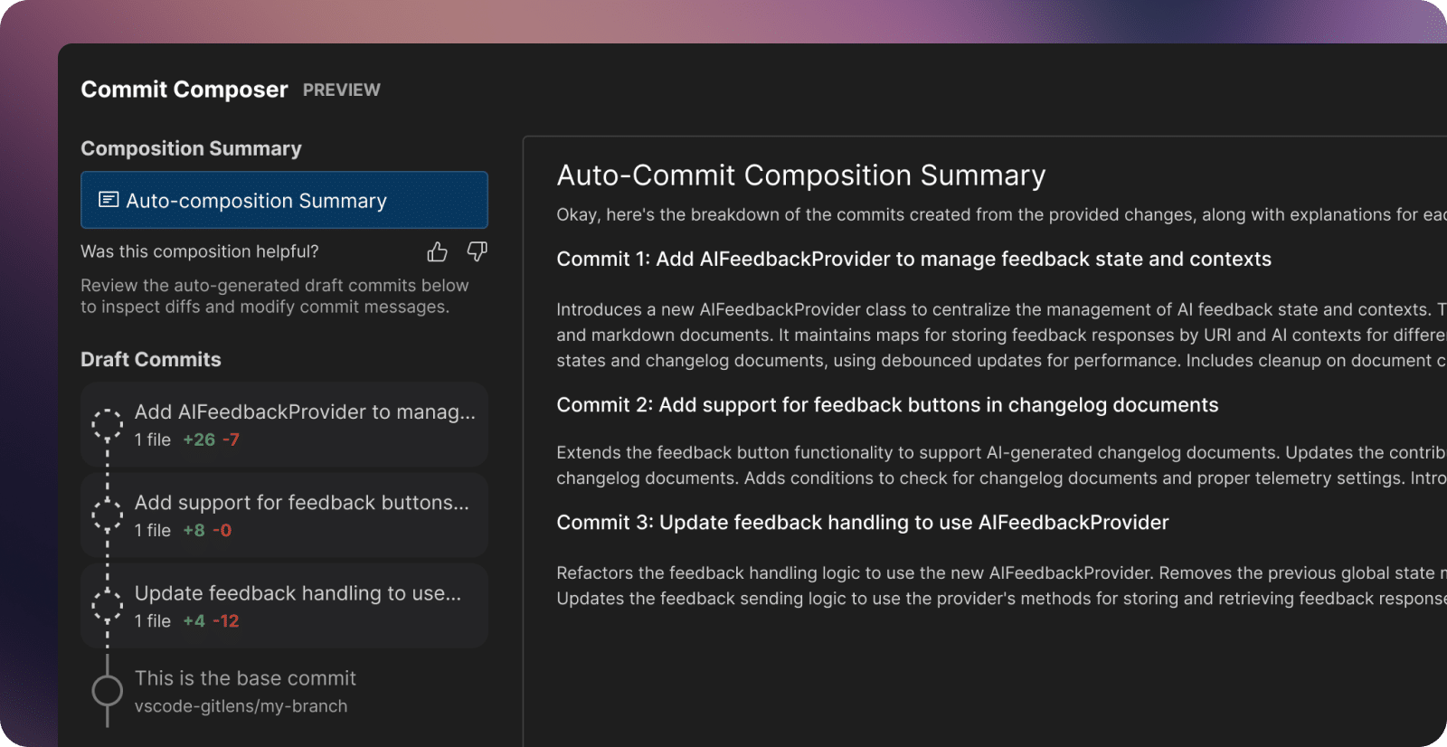 Best Tool for Composing Git Commits in your IDE, Commit Composer in ...