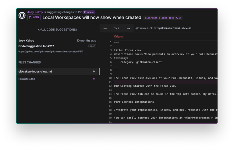 AI Code Suggestions for Git Workflows | Context-Aware Coding - GitKraken