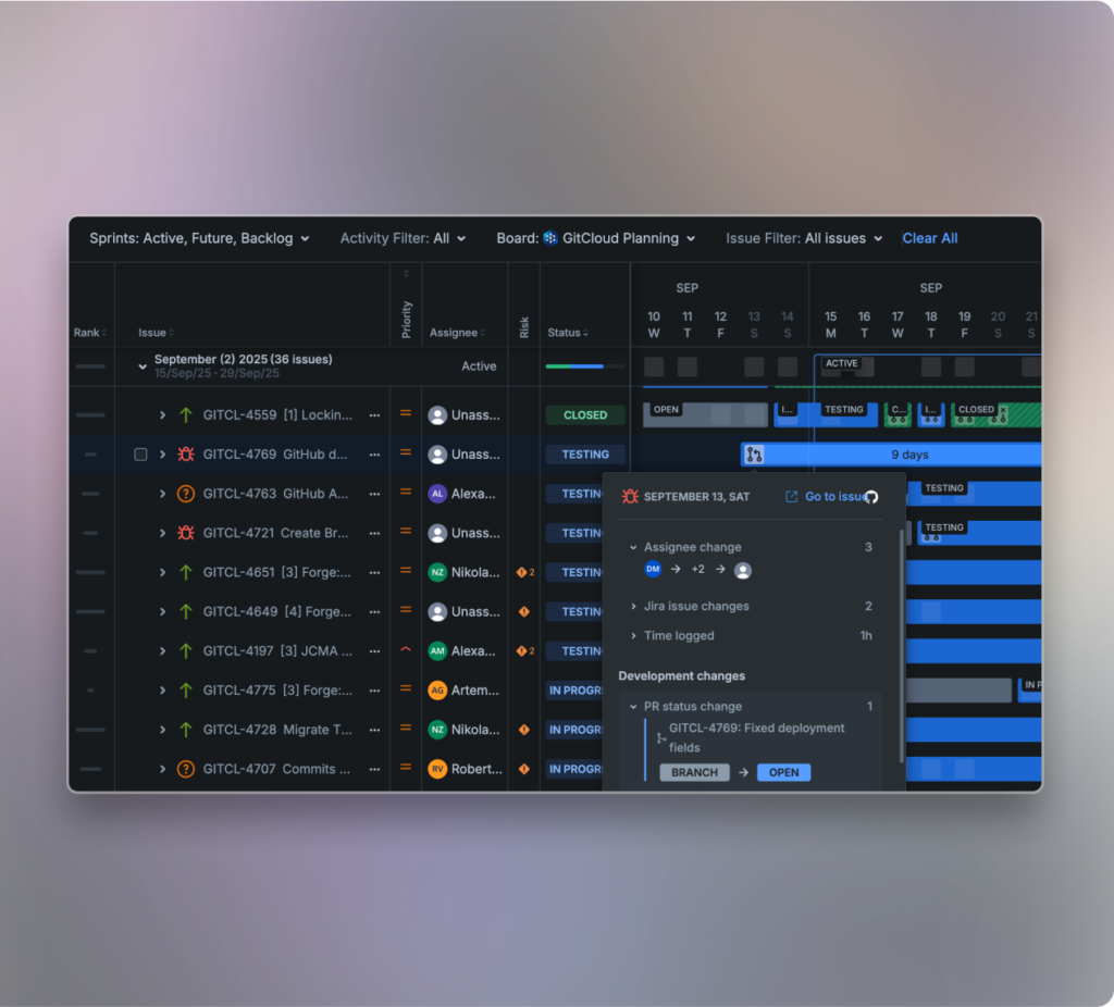 Jira Sprint Planning & Execution with Git Integration | GitKraken