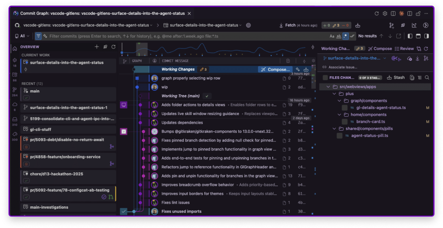GitLens for VS Code – AI‑Powered Git Superpowers | Free & Pro
